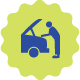 Roadside assistance icon